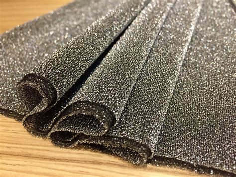 sparkly metallic glitter fabric